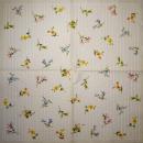 BLS-251 Flowers Others - 3-ply (cream)